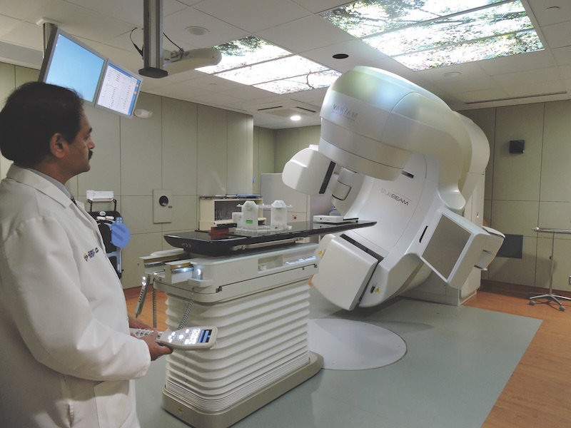 The new 6,115-sf Radiation Oncology department in Berkeley Heights, N.J.