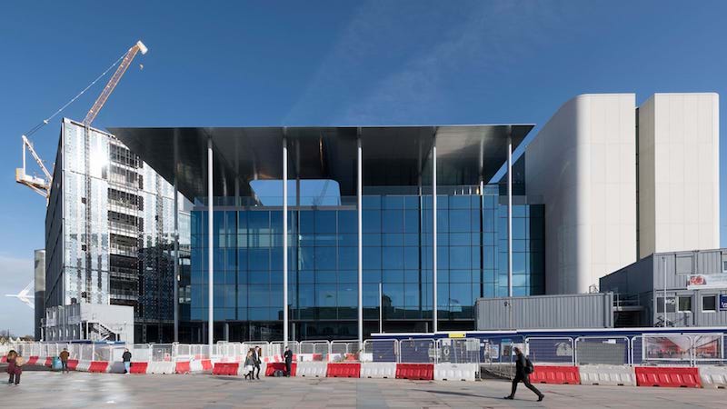 BBC Wales HQ under construction