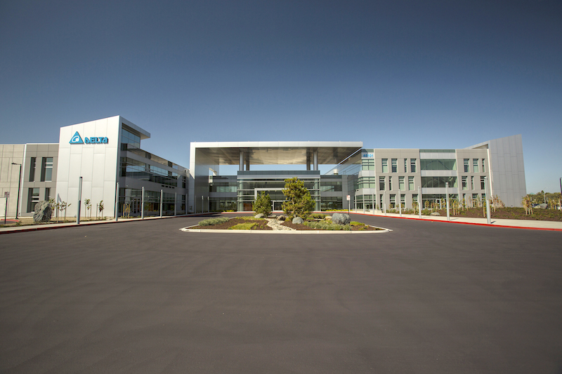 The Delta Electronics (America’s) 170,000-square-foot headquarters 
