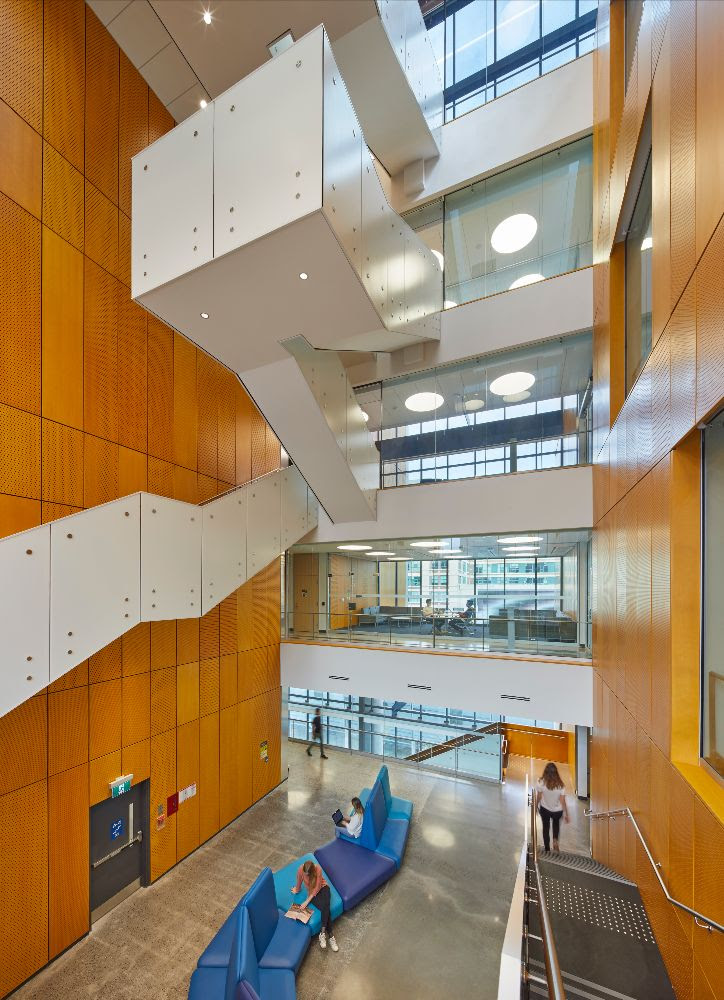 Daphne Cockwell Health Sciences Complex lobby