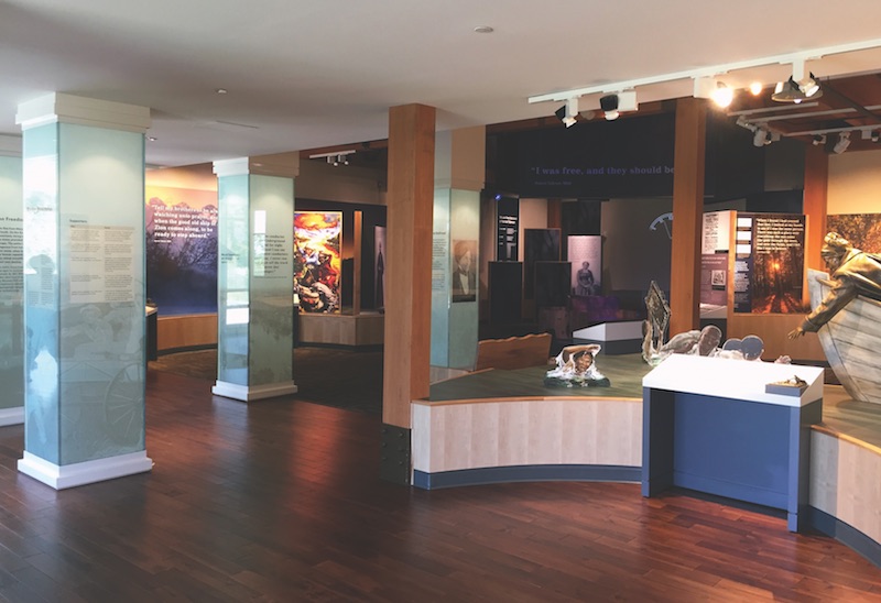 More exhibits in the Harriet Tubman Underground Railroad Visitor Center
