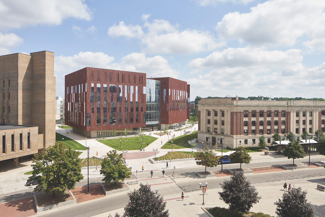 University of Michigan’s Biological Sciences Building, 2019 Science + Technology Giants Report, Giants 300 Report, Ennead Architects, SmithGroup Photo Bruce Damonte