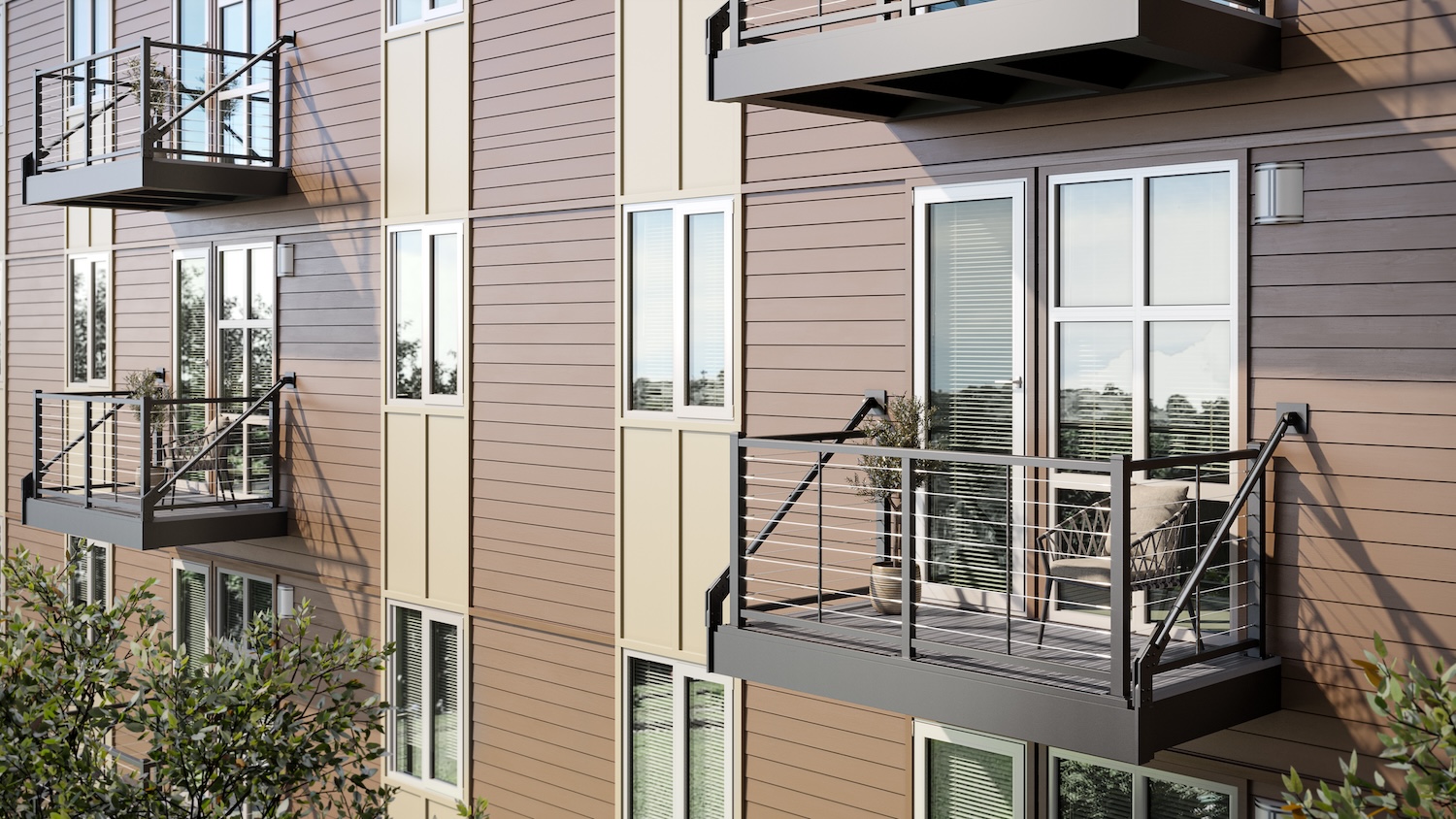 Prefabricated ALUMINUM Balcony AND RV-100 Dual Decking System