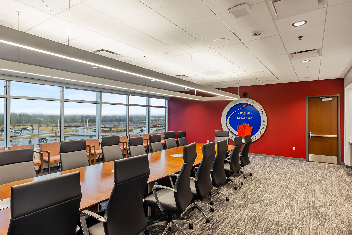 Conference room in Redstone Gateway 300 building