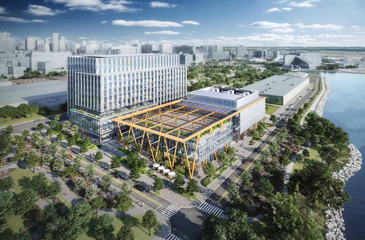 Mass timber lab rendering EXT2, courtesy SGA