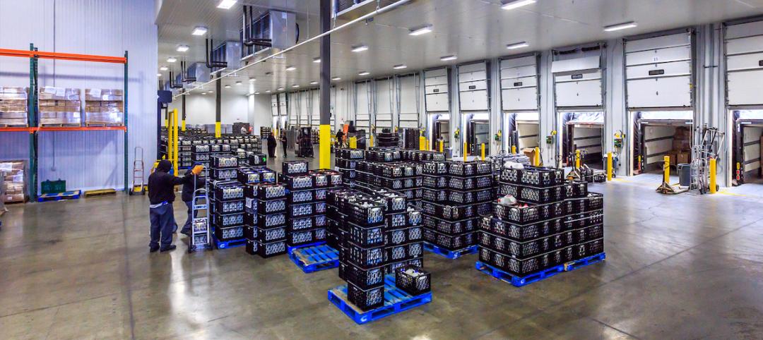 QCD Custom Distribution Services cold docks warehouse.