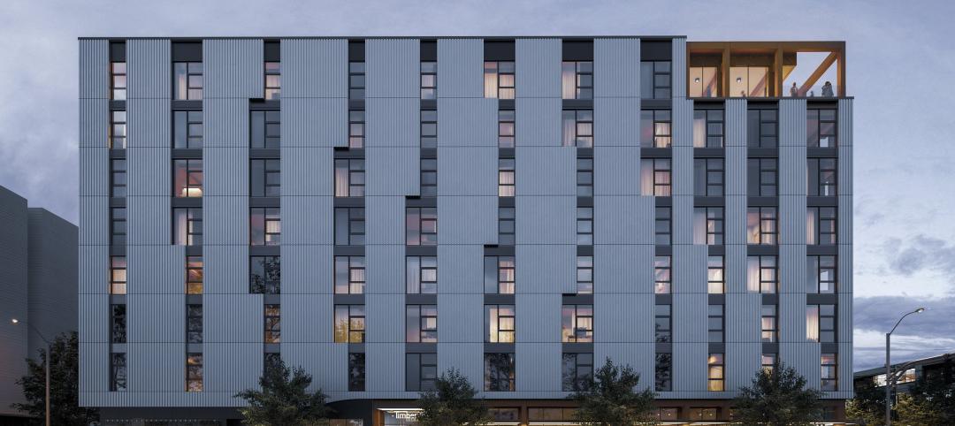 Portland's Timberview VIII  mass timber tower will offer more than 100 affordable units