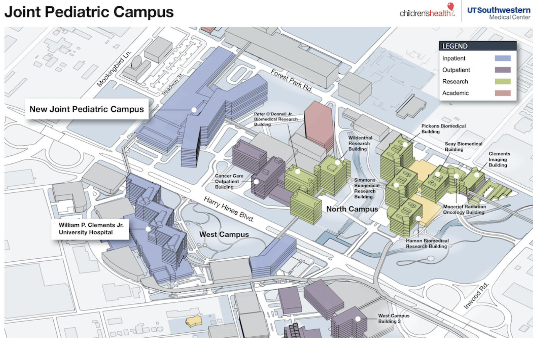 Dallas campus will include several research buildings